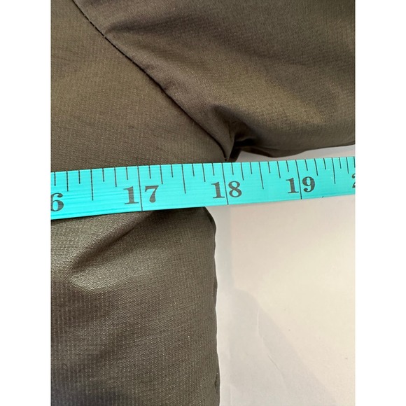Eddie Bauer Women's Sz S Green Long Down Parka Puffer Jacket FLAW - Picture 7 of 9